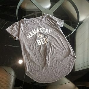 Grey print t shirt